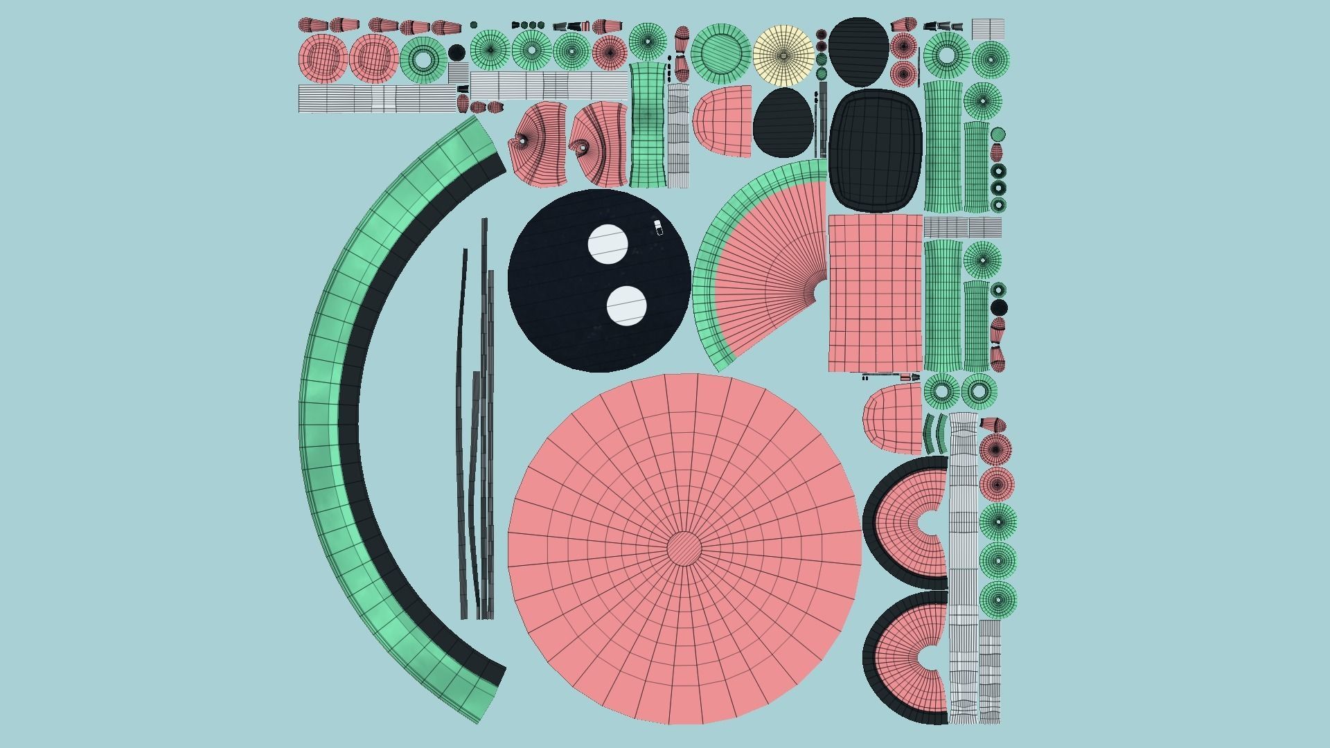 10 Cute Robot D Collection - SciFi Character Design _91