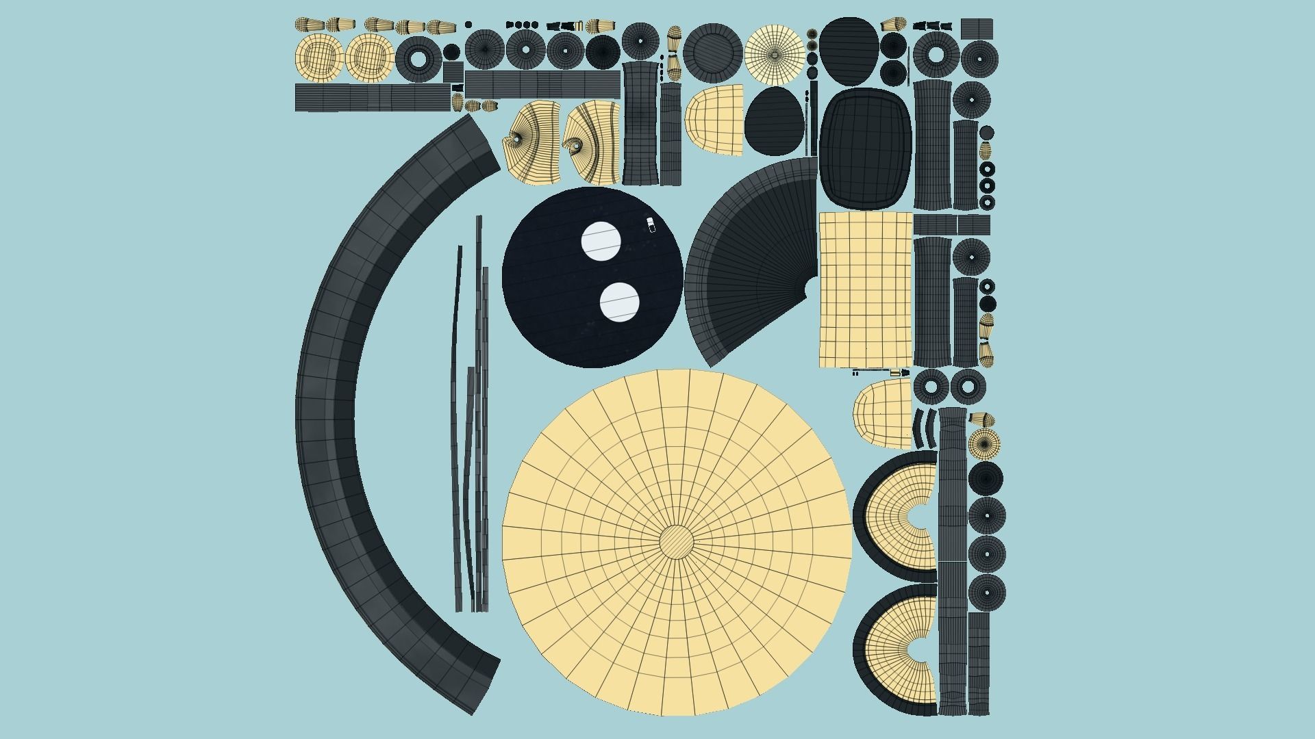 10 Cute Robot D Collection - SciFi Character Design _99