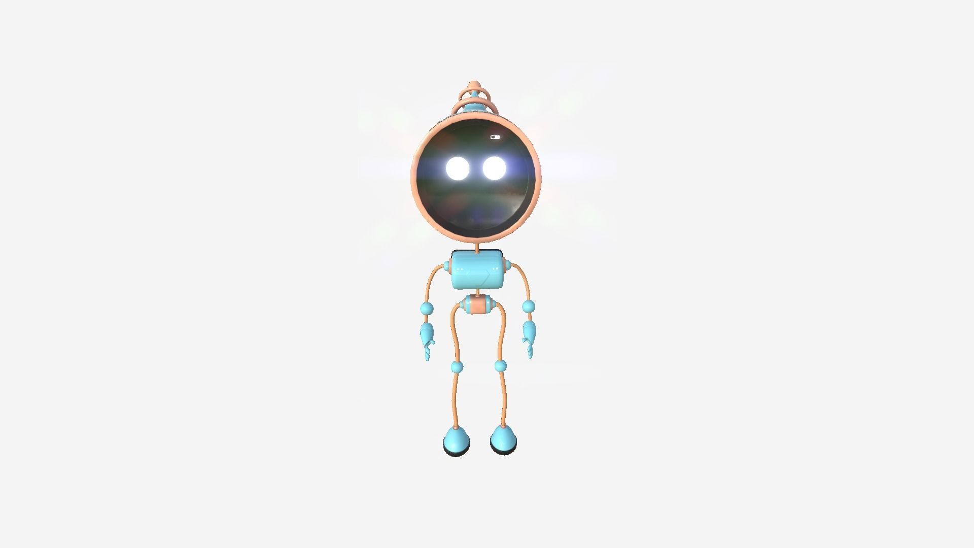 10 Cute Robot D Collection - SciFi Character Design _34