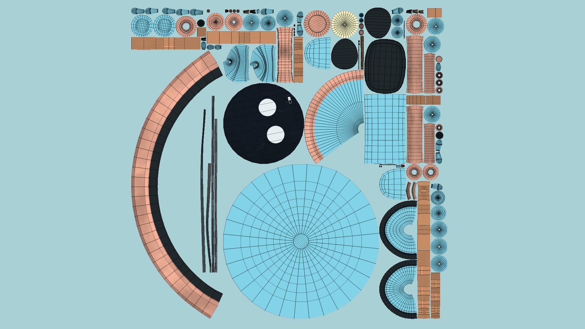 10 Cute Robot D Collection - SciFi Character Design _88