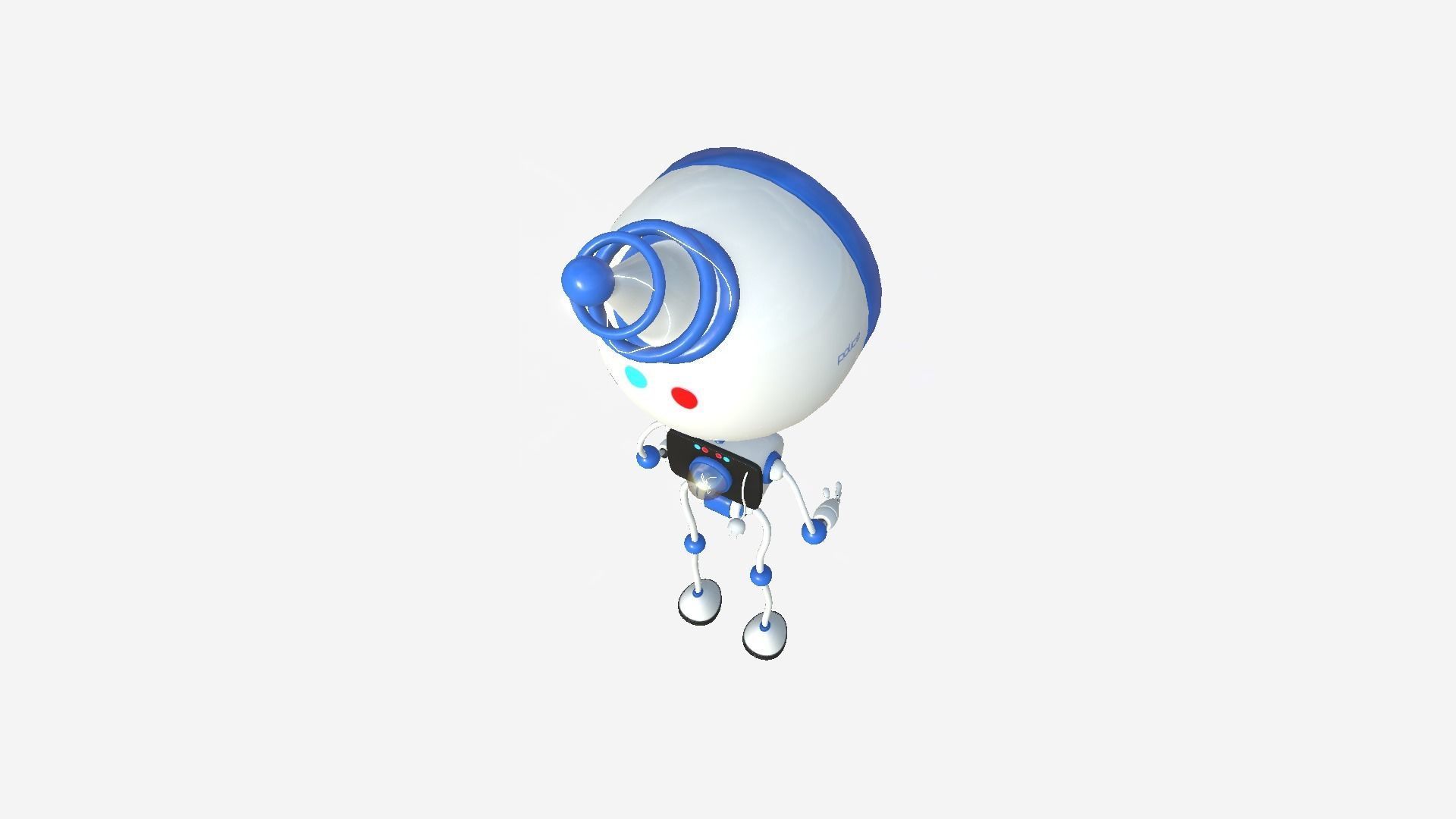 10 Cute Robot D Collection - SciFi Character Design _80
