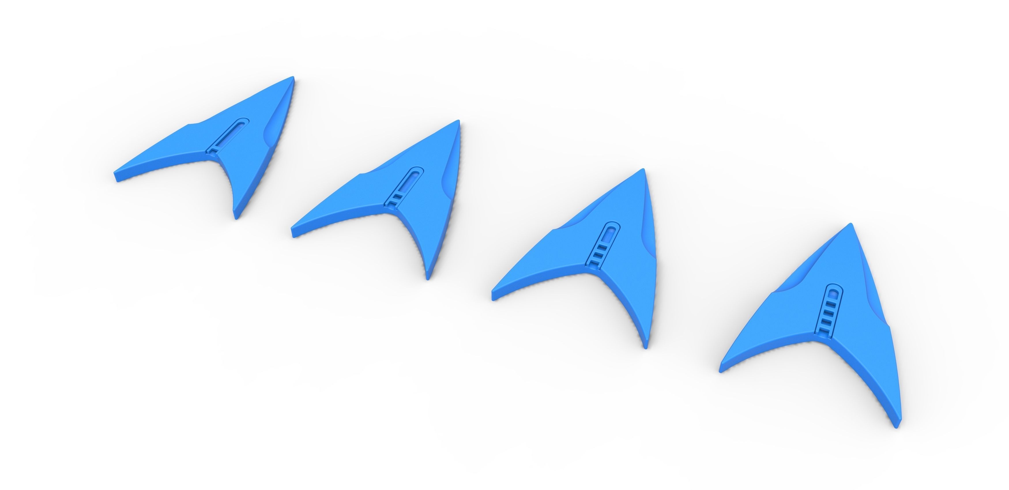 Dark Timeline Badge from Star Trek Picard TV series Season 2 3D print model_6