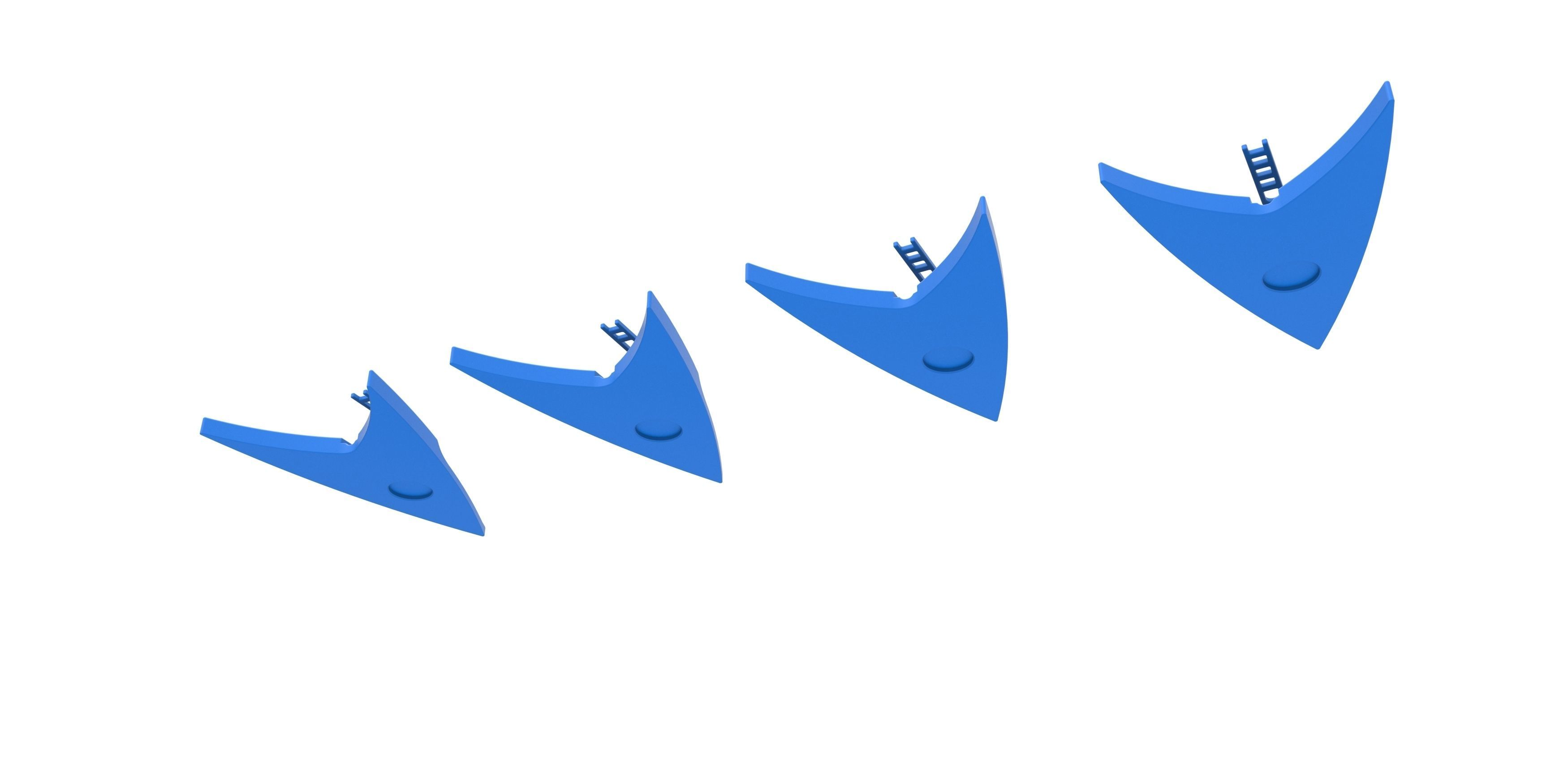 Dark Timeline Badge from Star Trek Picard TV series Season 2 3D print model_13