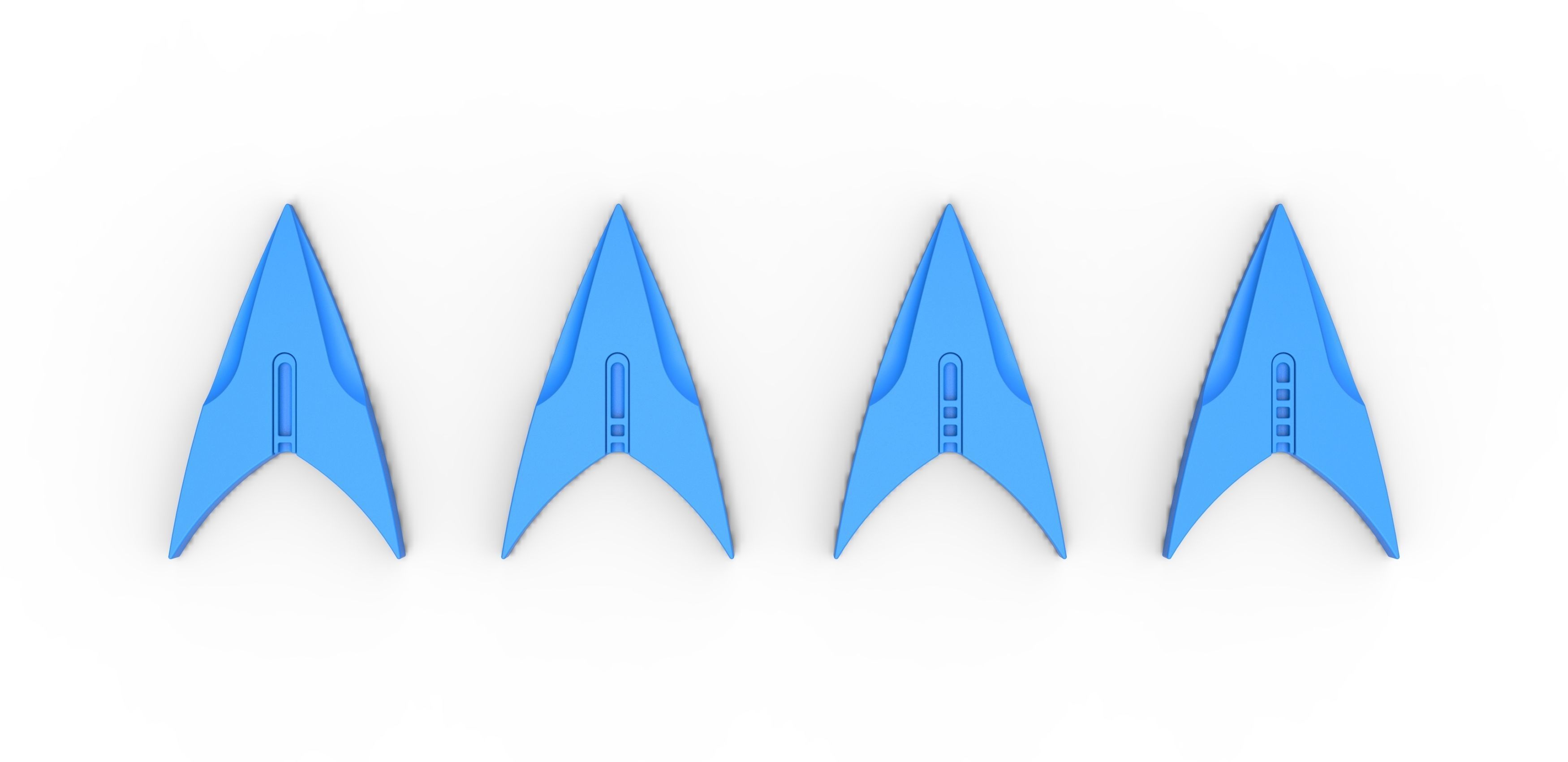 Dark Timeline Badge from Star Trek Picard TV series Season 2 3D print model_8