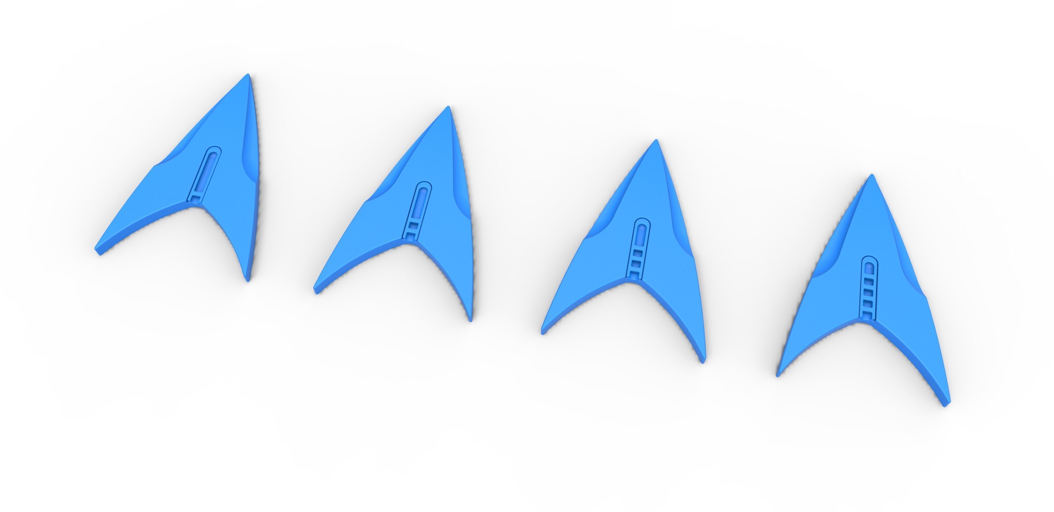 Dark Timeline Badge from Star Trek Picard TV series Season 2 3D print model_7