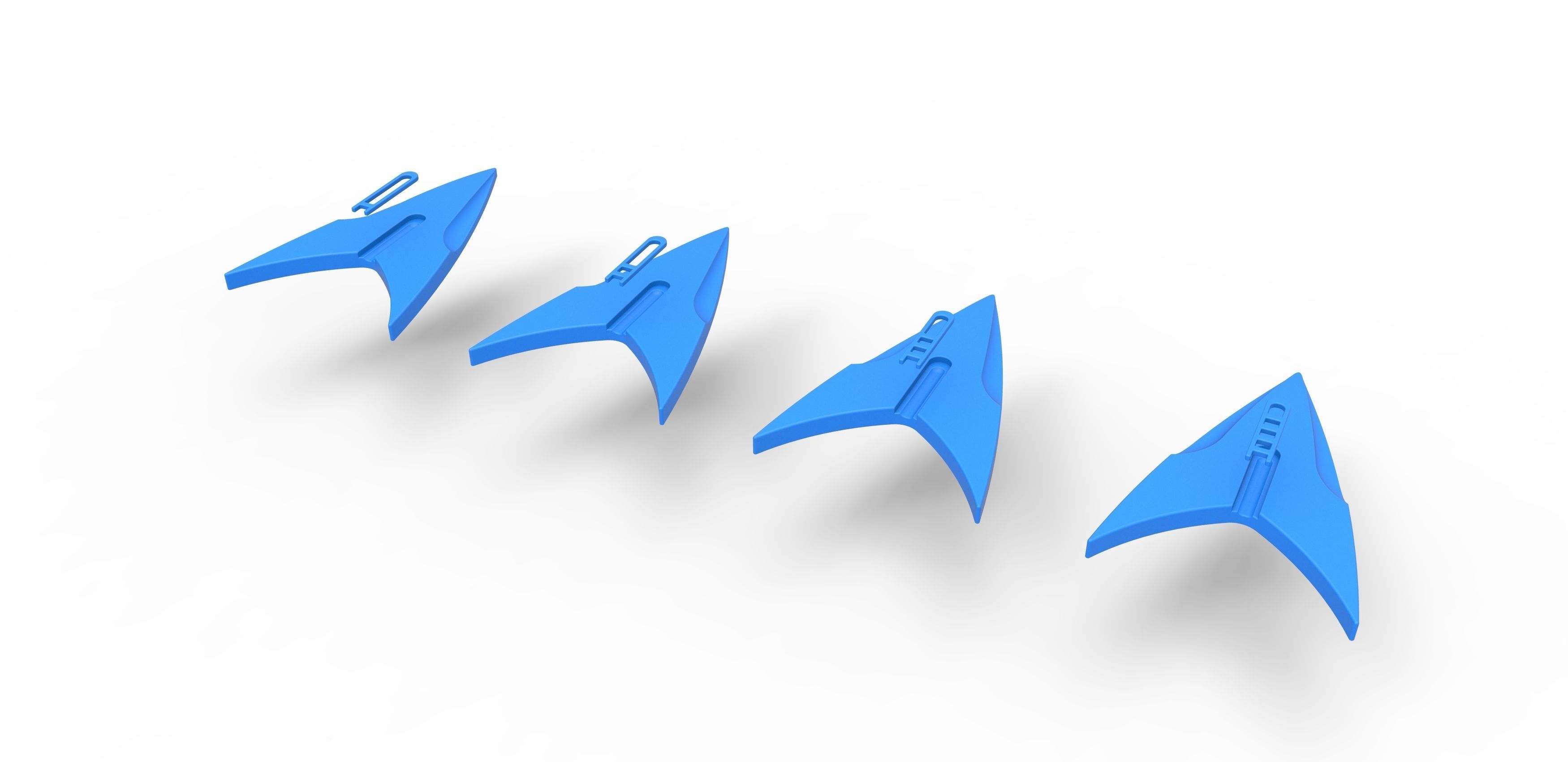 Dark Timeline Badge from Star Trek Picard TV series Season 2 3D print model_12