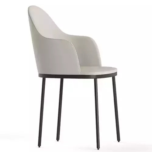 PRECIOUS Chair with armrests Moroso