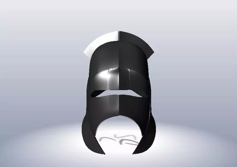 Uruk Hai Helmet 3D print model