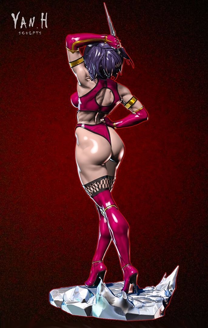 Mileena 3D print model_2