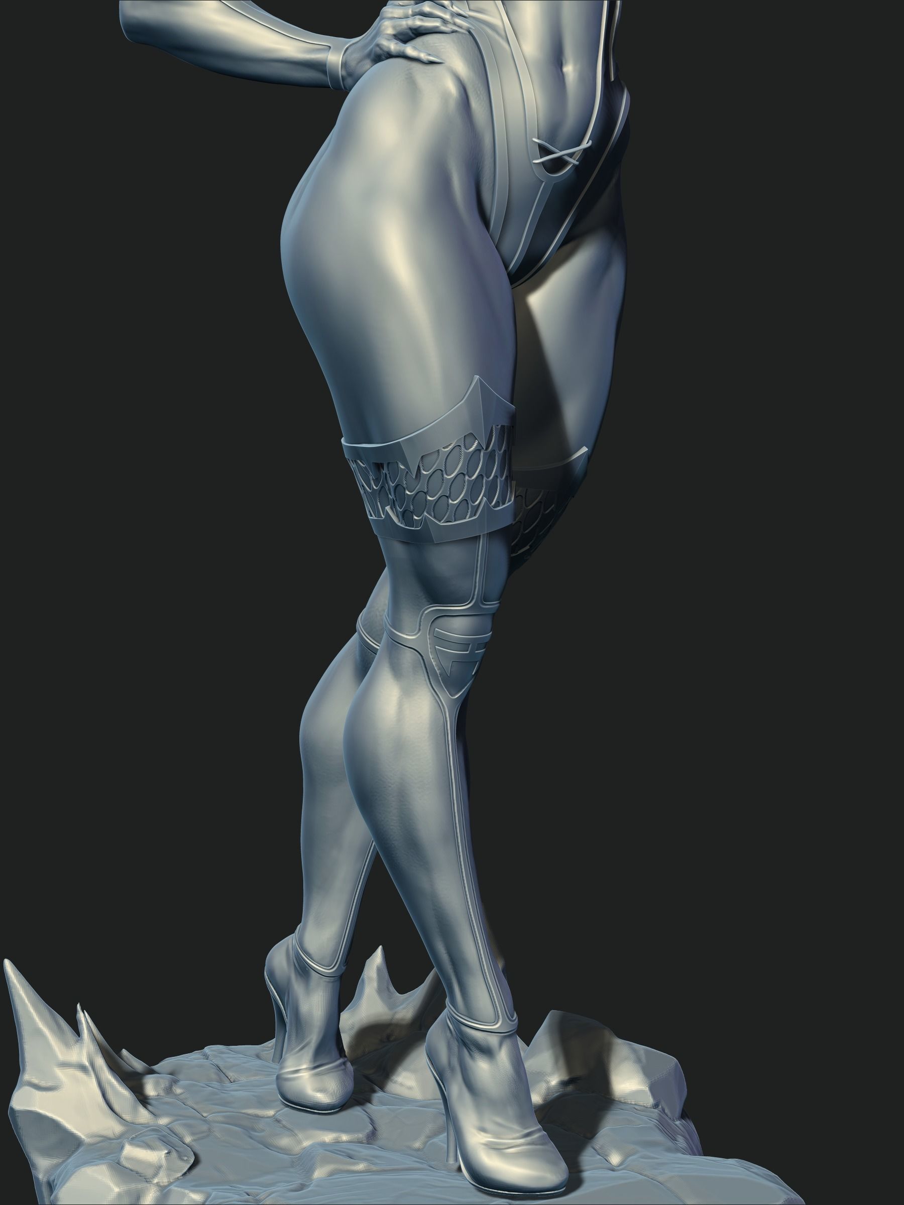 Mileena 3D print model_29