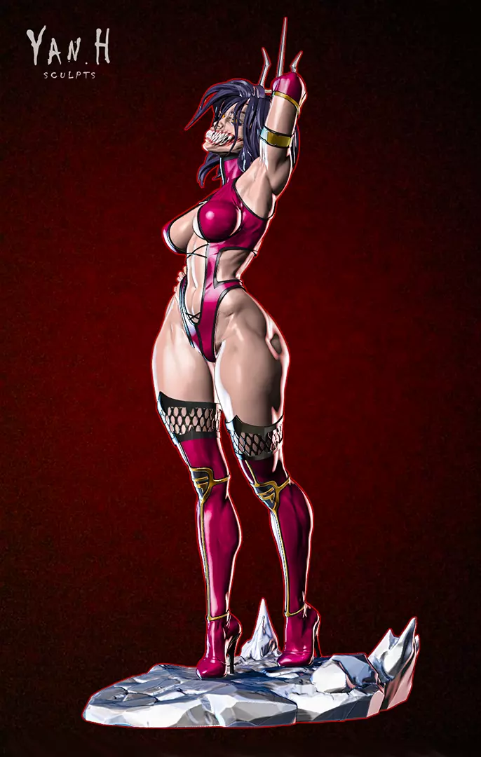 Mileena 3D print model_0