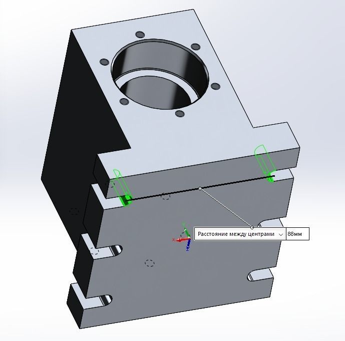 4 axis to 3 axis machine 3D model_4