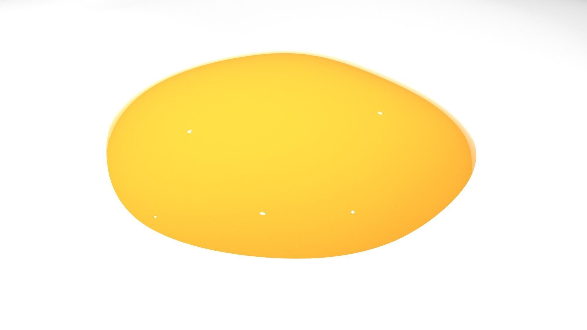 Fried Egg 3d Model 3D model_5