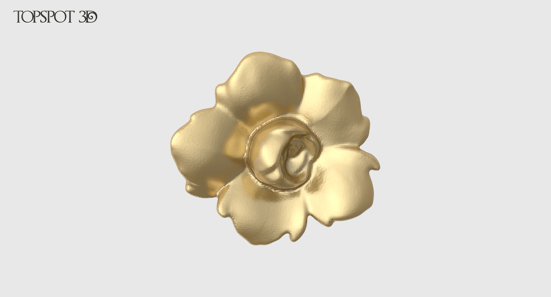 Decorative Flowers Set 3D print model_13