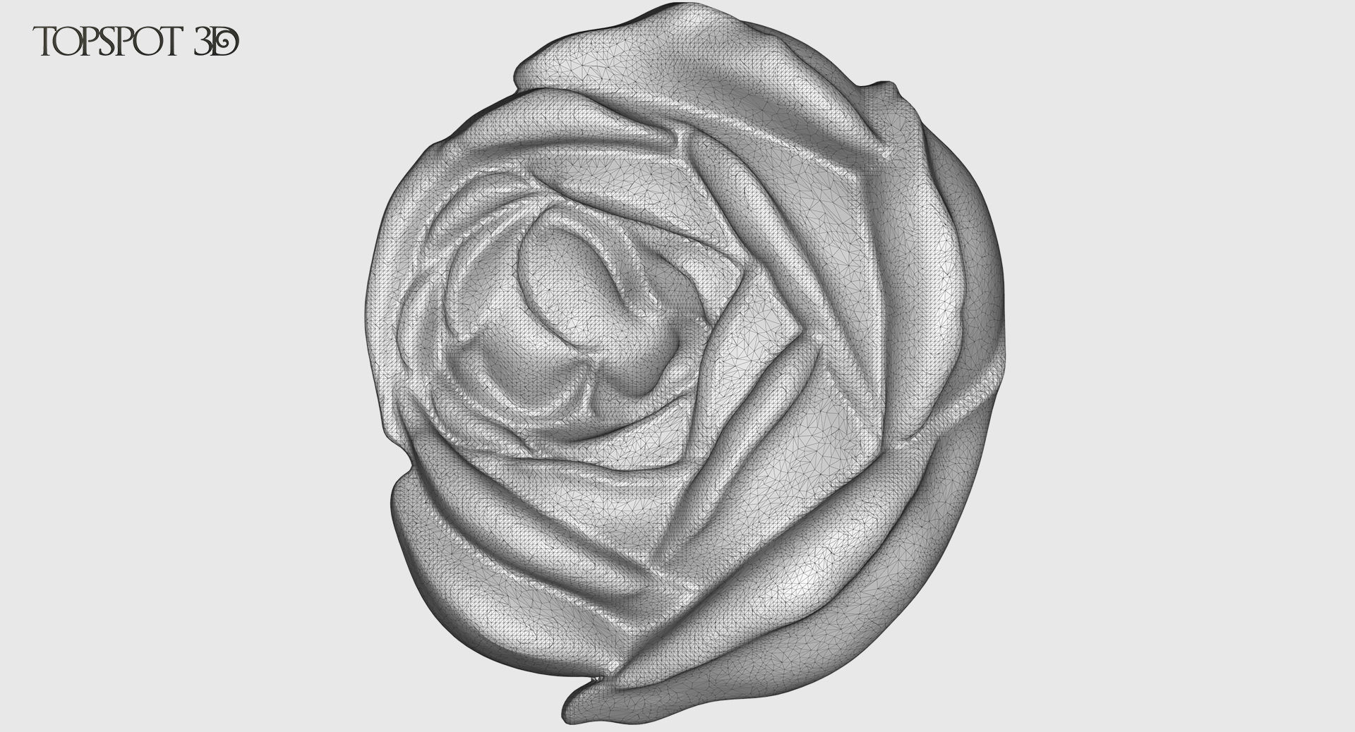 Decorative Flowers Set 3D print model_30