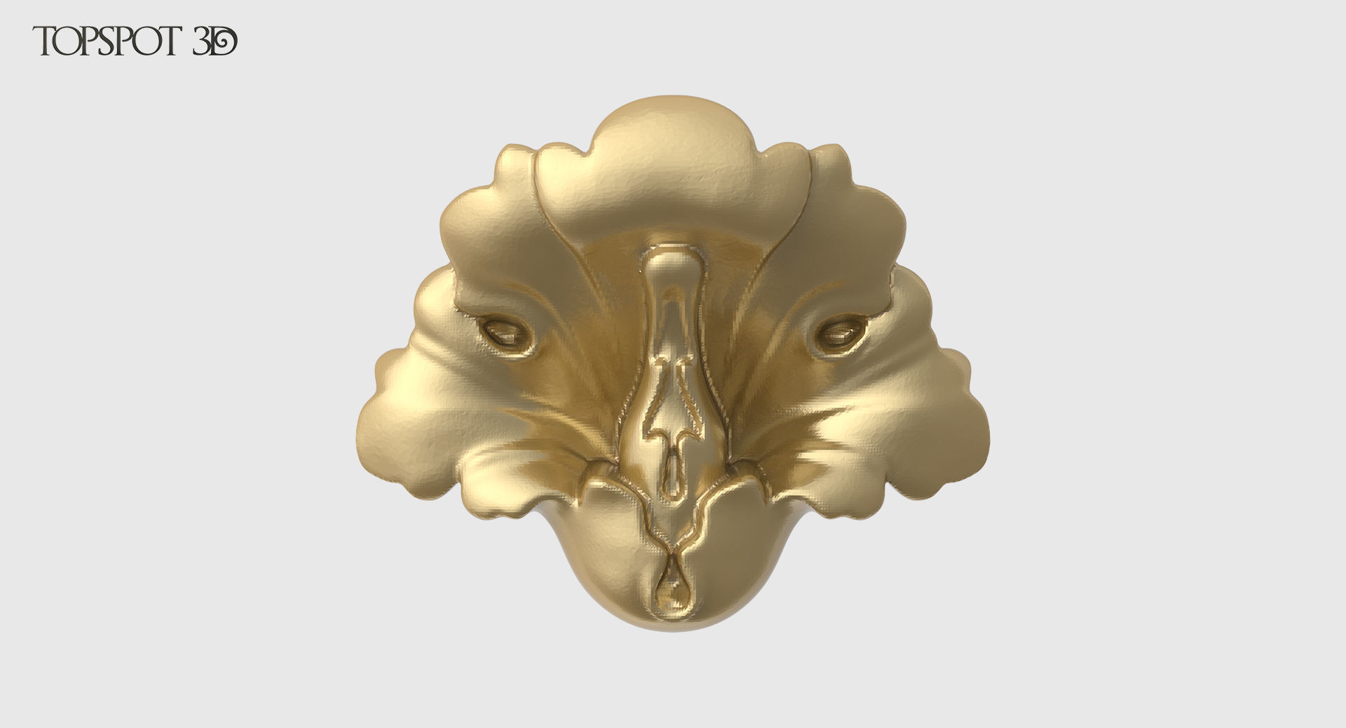 Decorative Flowers Set 3D print model_19