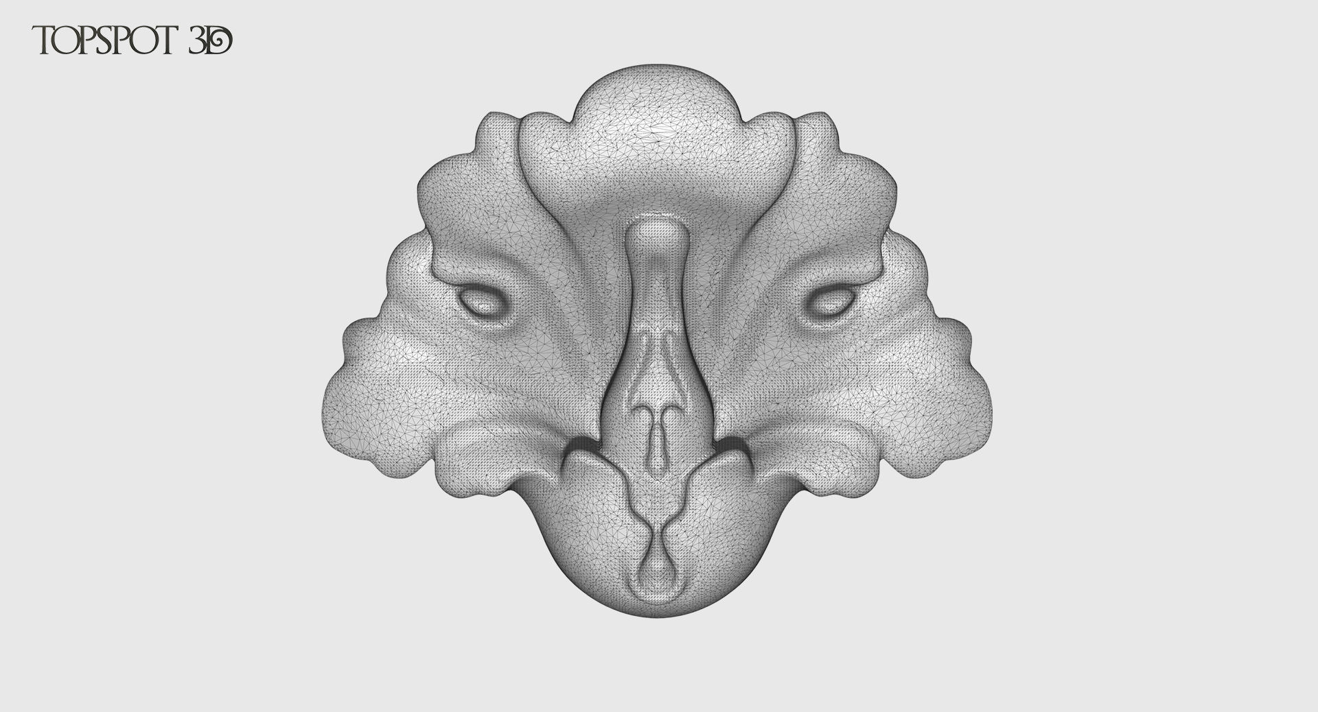 Decorative Flowers Set 3D print model_36