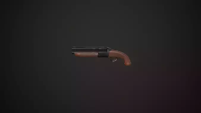Sawed off Double Barrel Shotgun