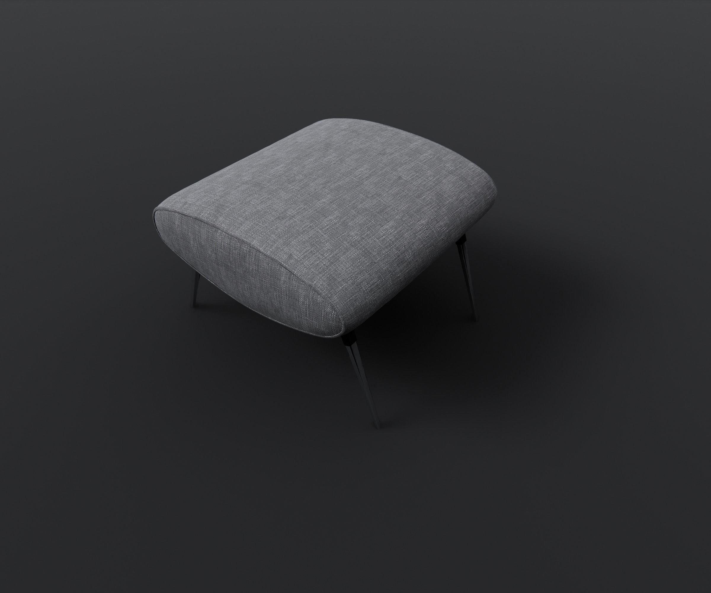 Armchair - Family for Revit 3D model_14