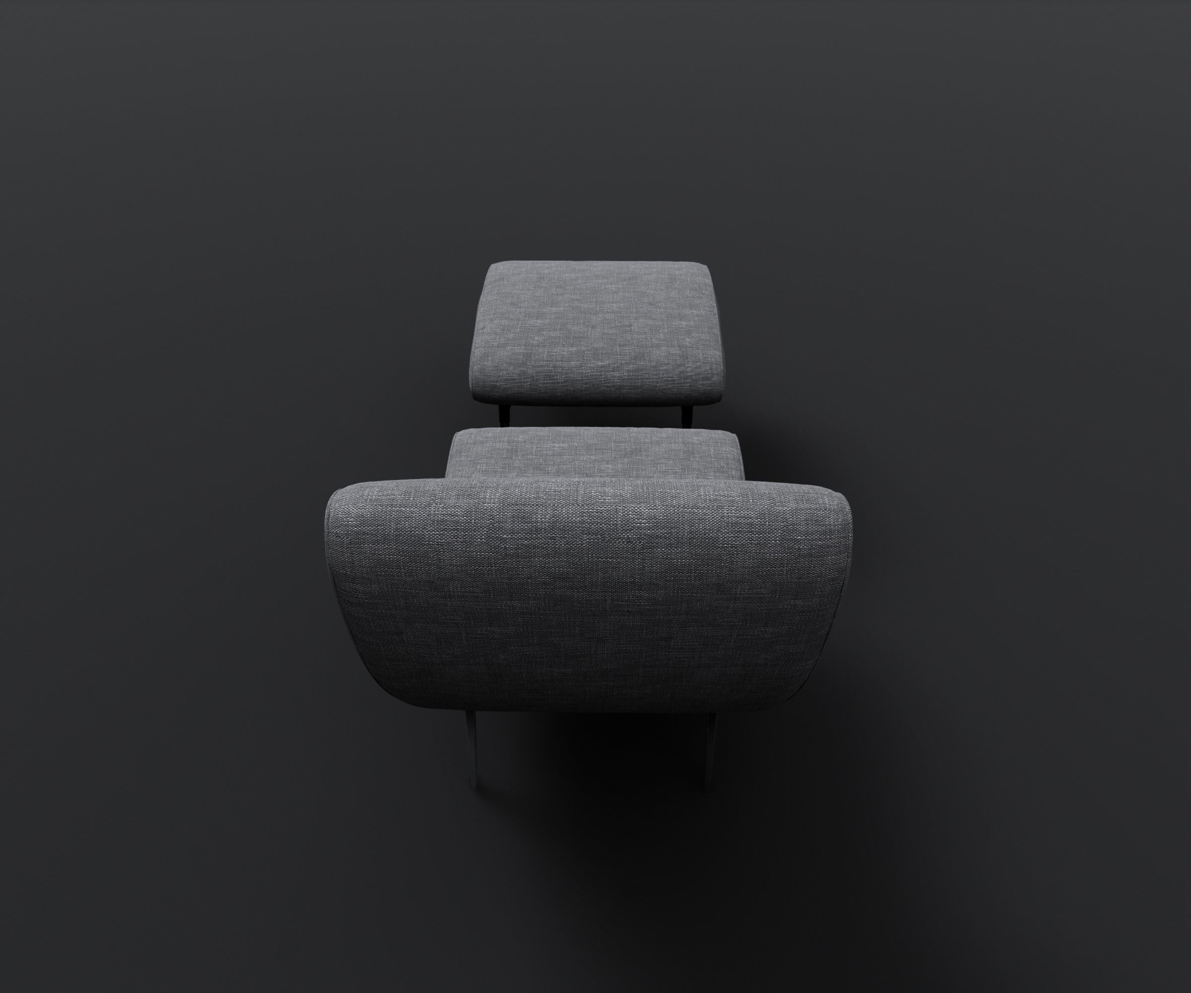 Armchair - Family for Revit 3D model_18