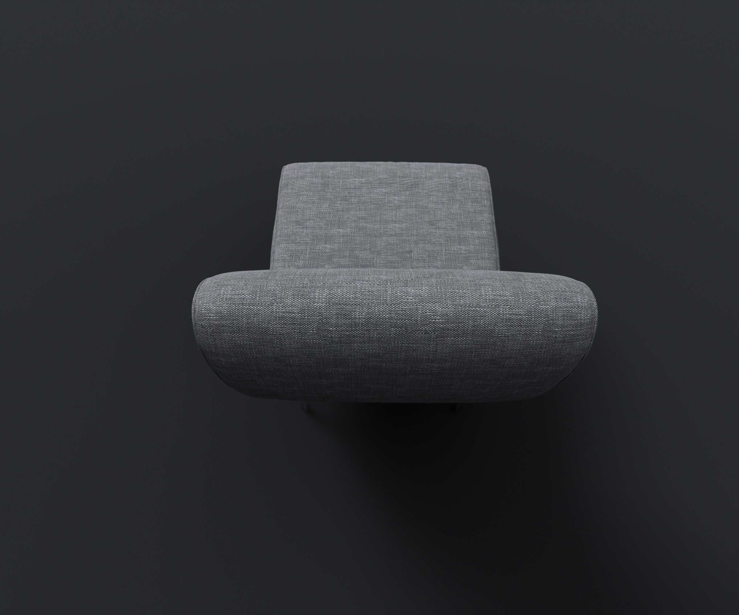 Armchair - Family for Revit 3D model_8