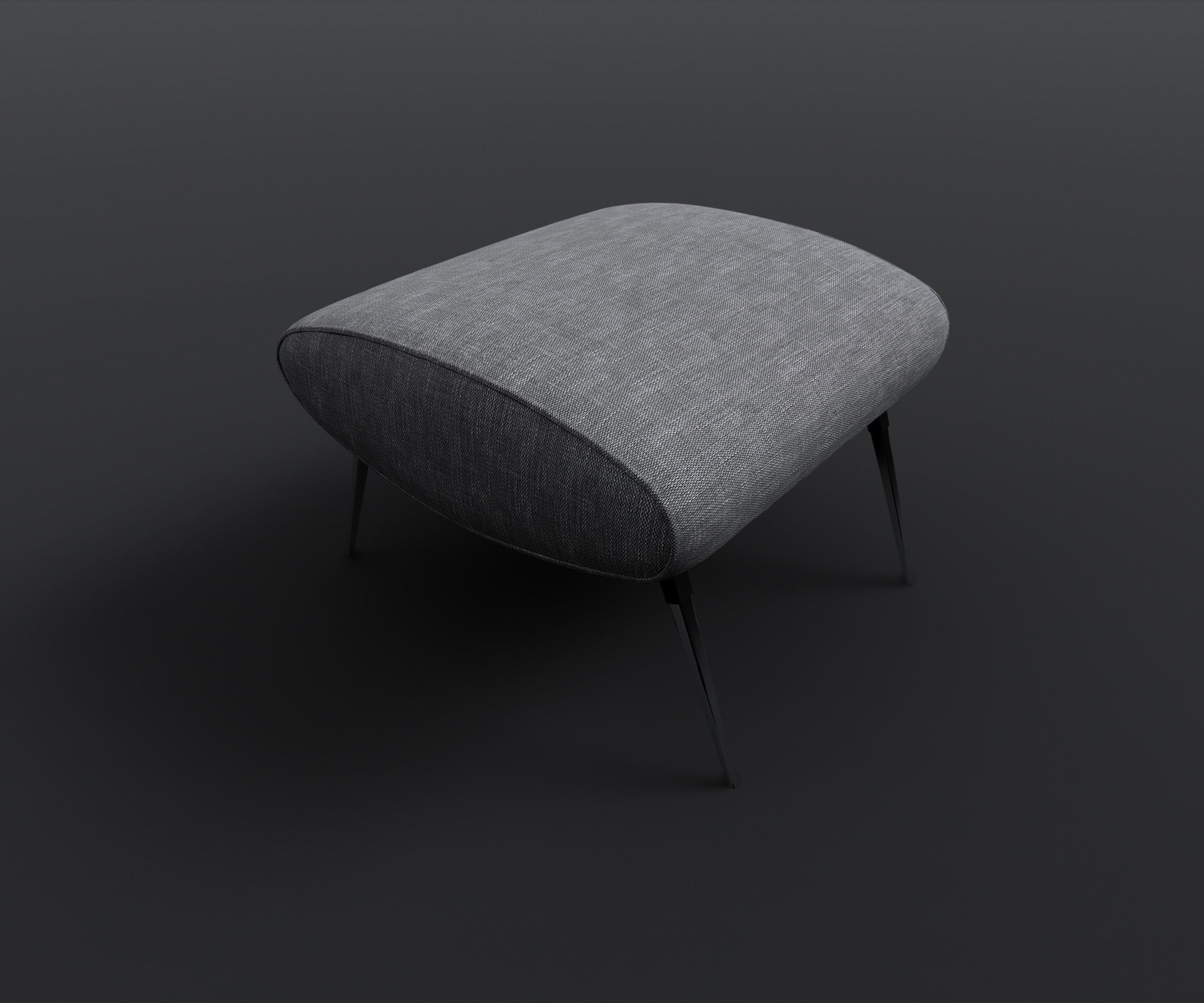Armchair - Family for Revit 3D model_11