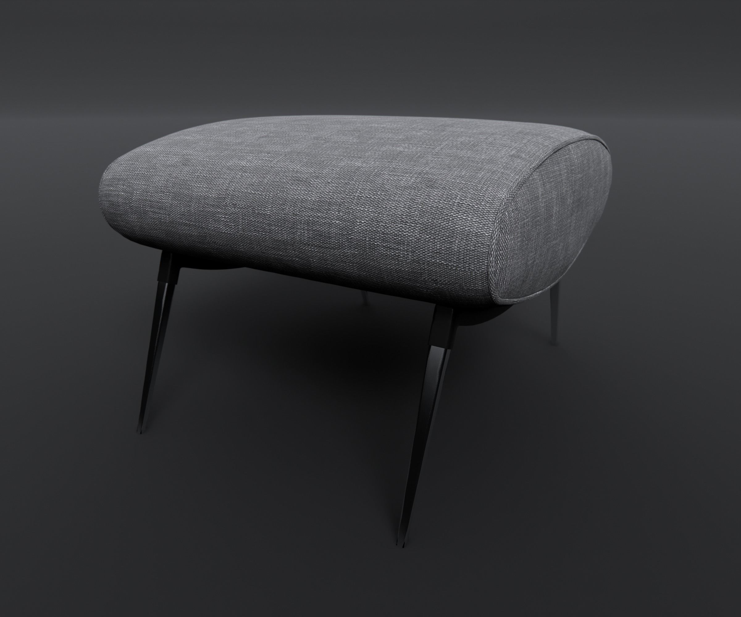 Armchair - Family for Revit 3D model_12