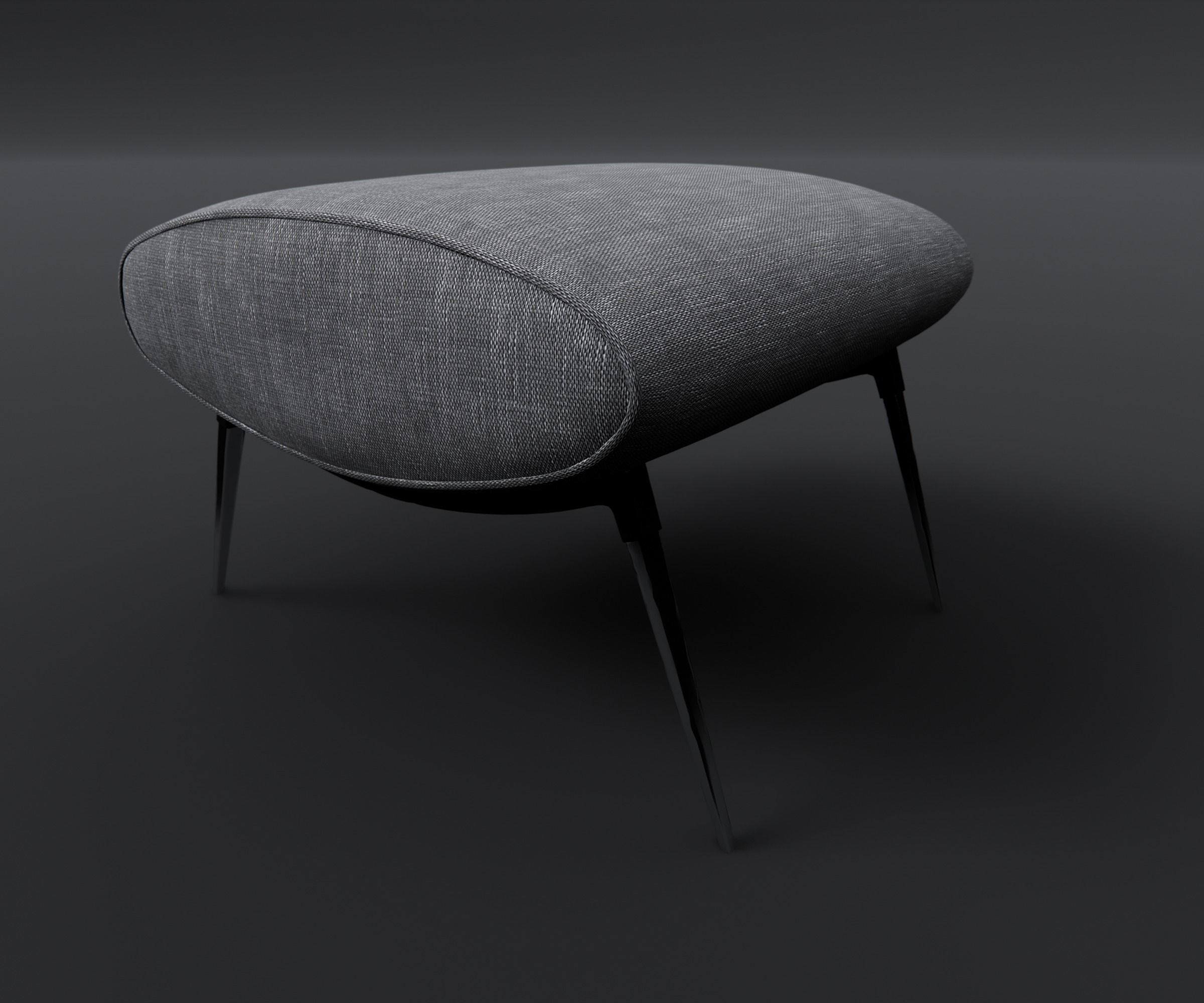 Armchair - Family for Revit 3D model_13