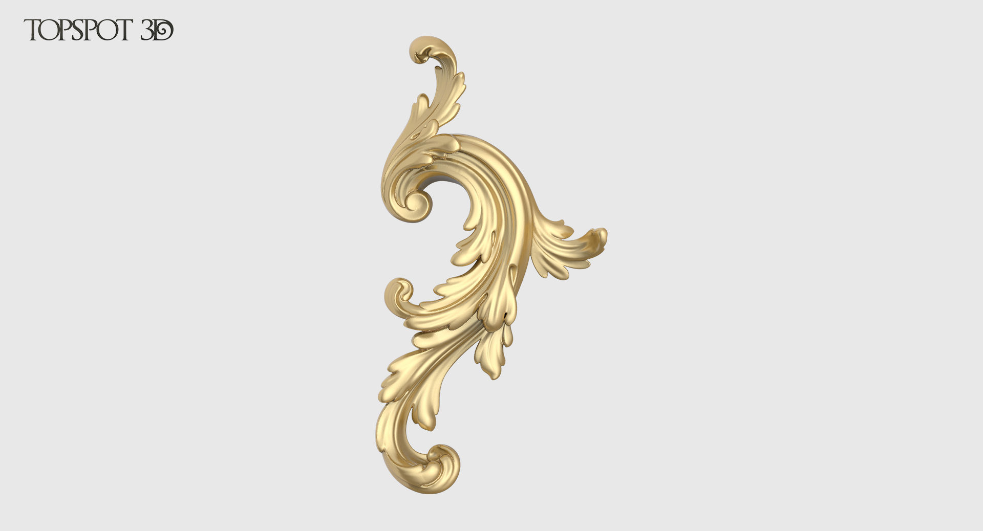 Acanthus Leaves Collection 3D print model_14
