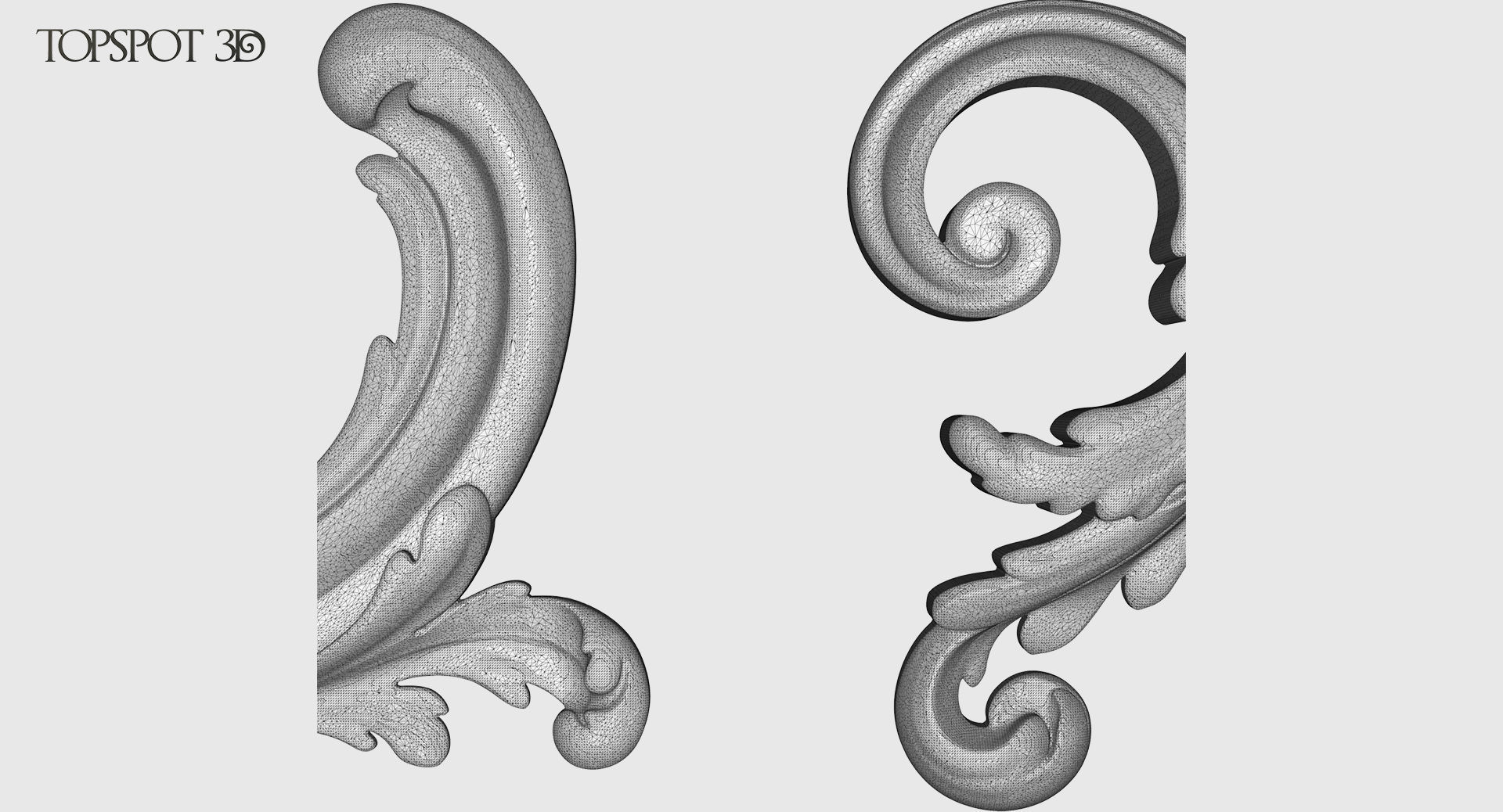 Acanthus Leaves Collection 3D print model_23