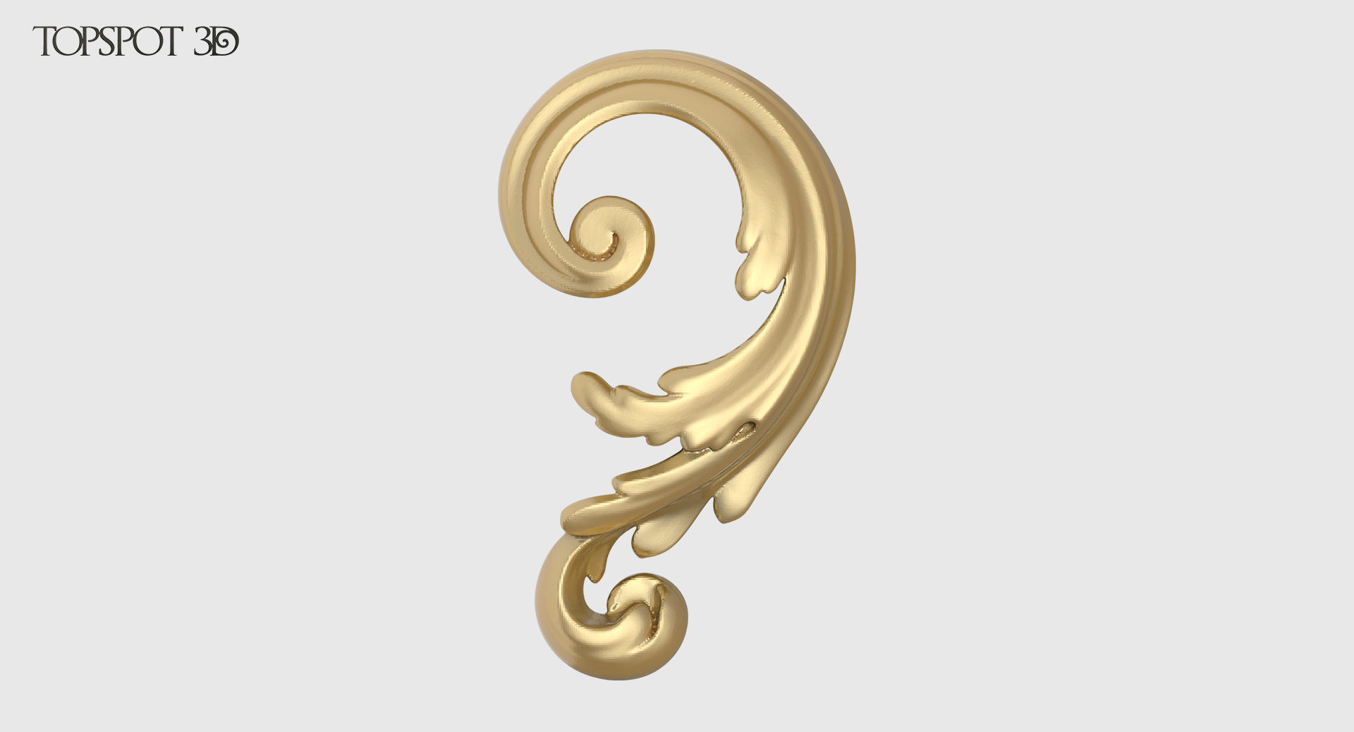 Acanthus Leaves Collection 3D print model_9