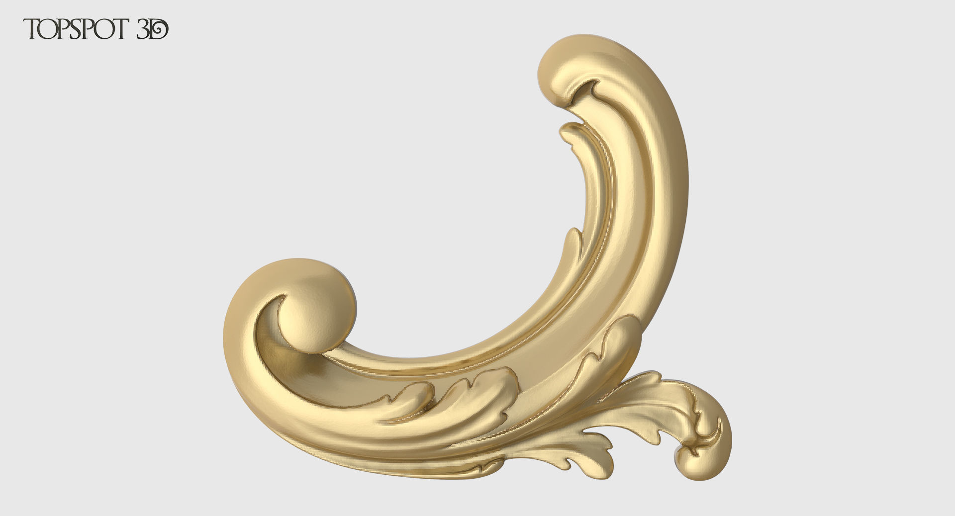 Acanthus Leaves Collection 3D print model_8