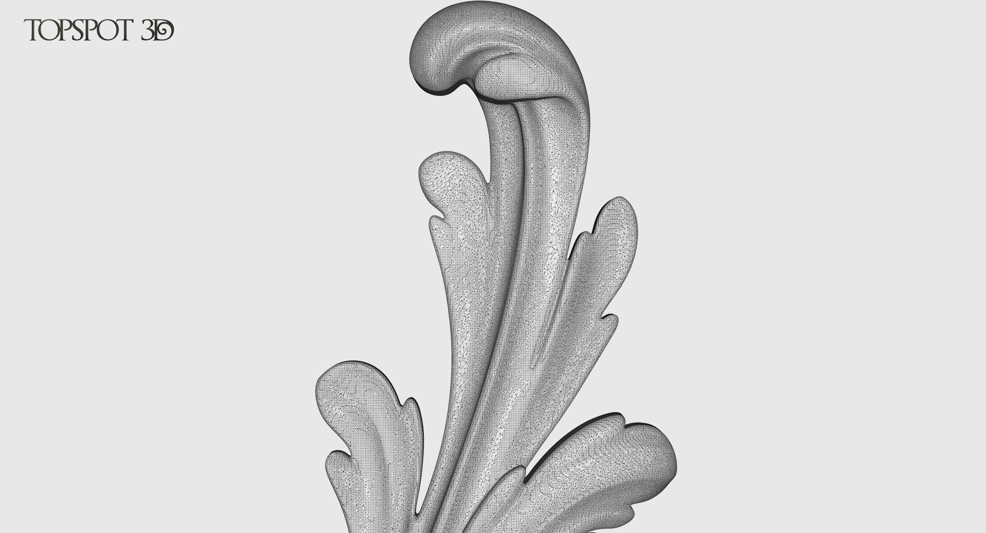Acanthus Leaves Collection 3D print model_28