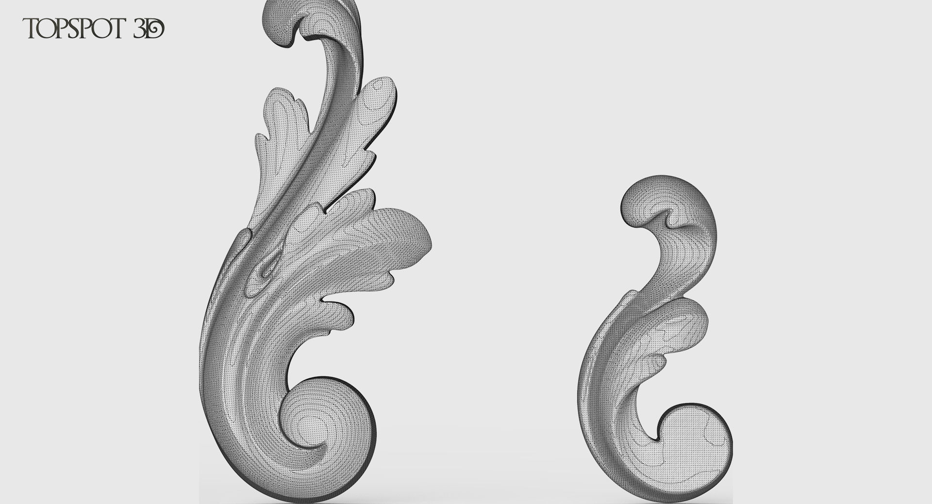 Acanthus Leaves Collection 3D print model_31