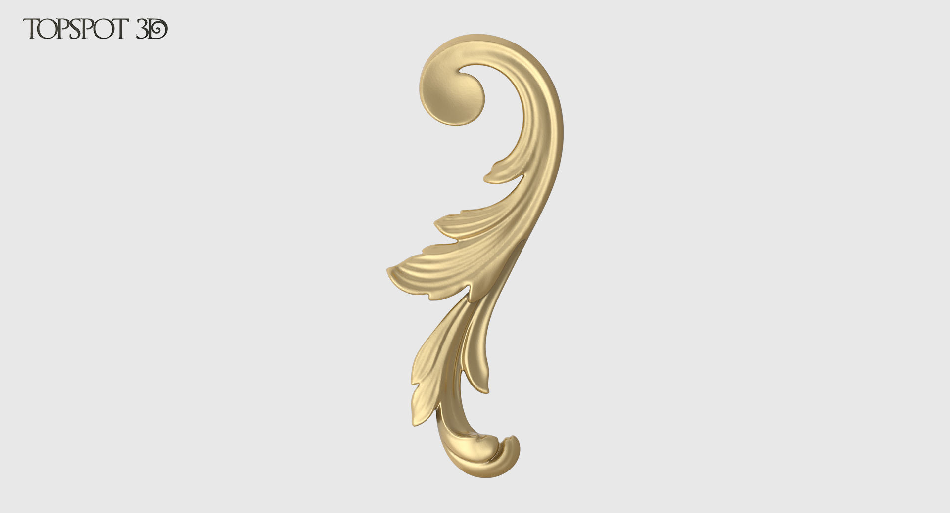 Acanthus Leaves Collection 3D print model_12
