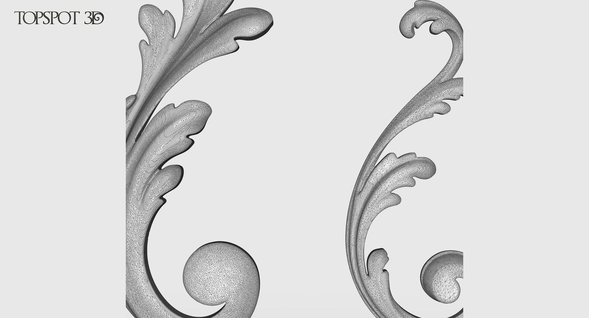 Acanthus Leaves Collection 3D print model_30