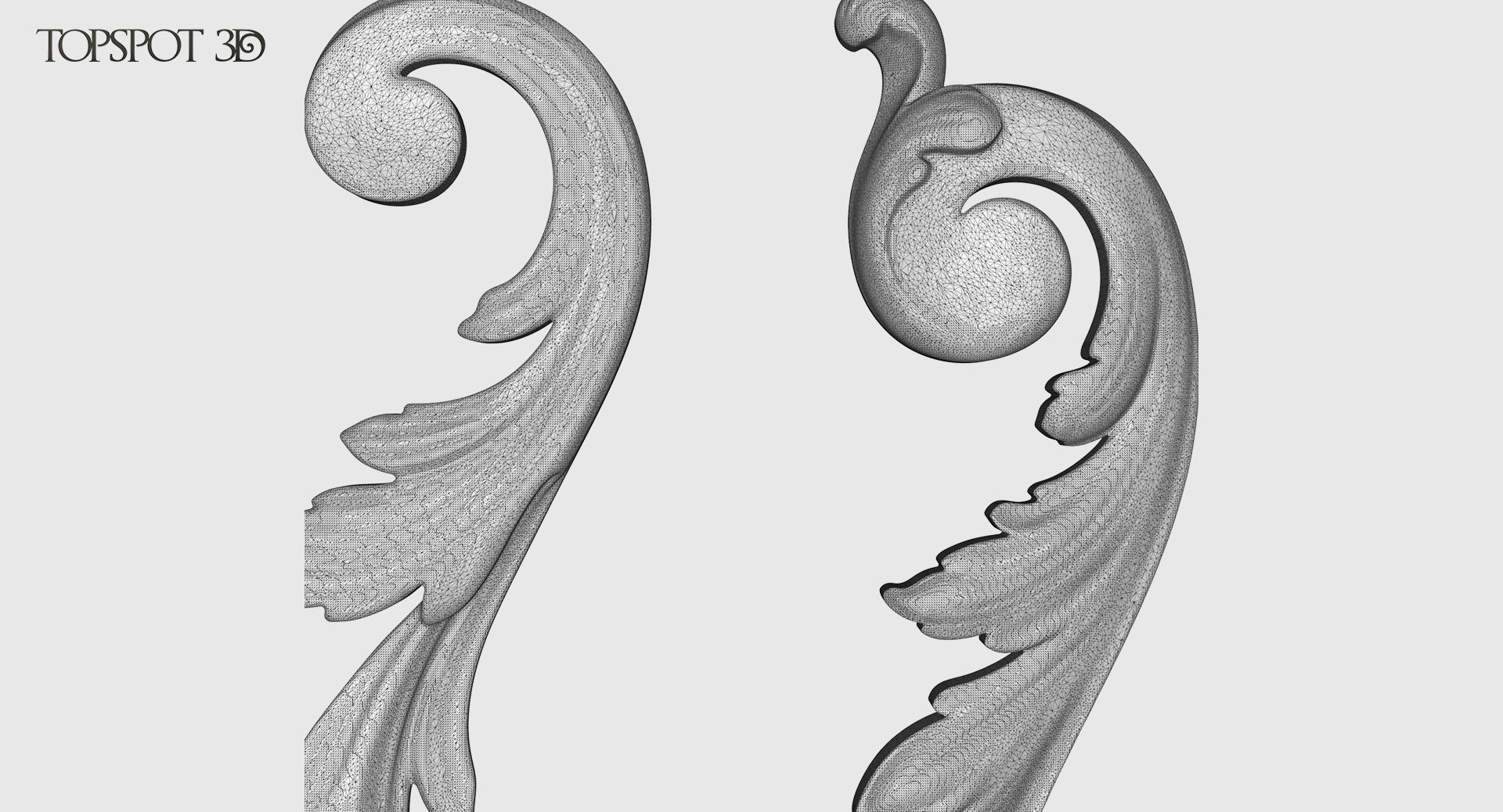 Acanthus Leaves Collection 3D print model_25