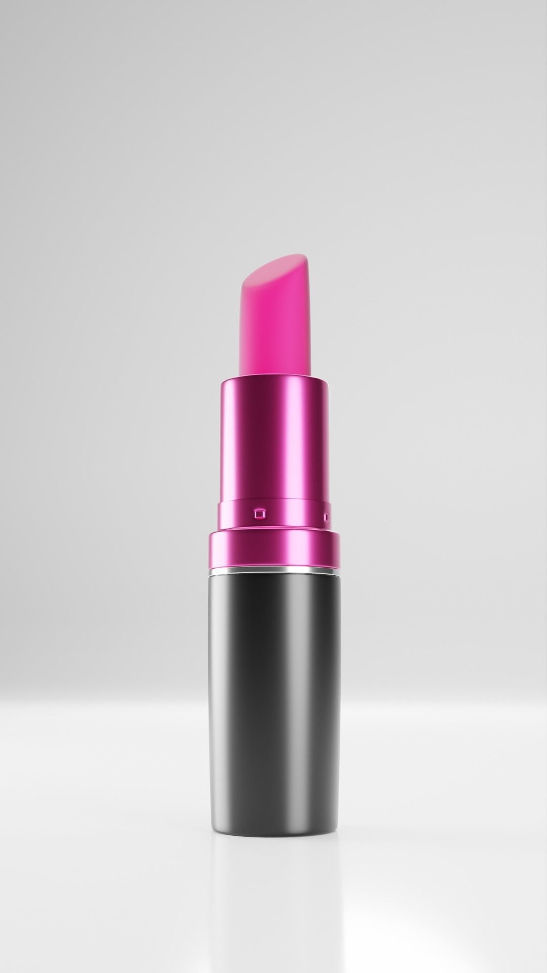 Vibrating Lipstick Low-poly 3D model_3
