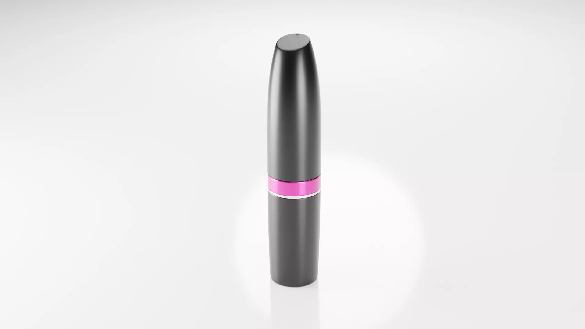 Vibrating Lipstick Low-poly 3D model_0
