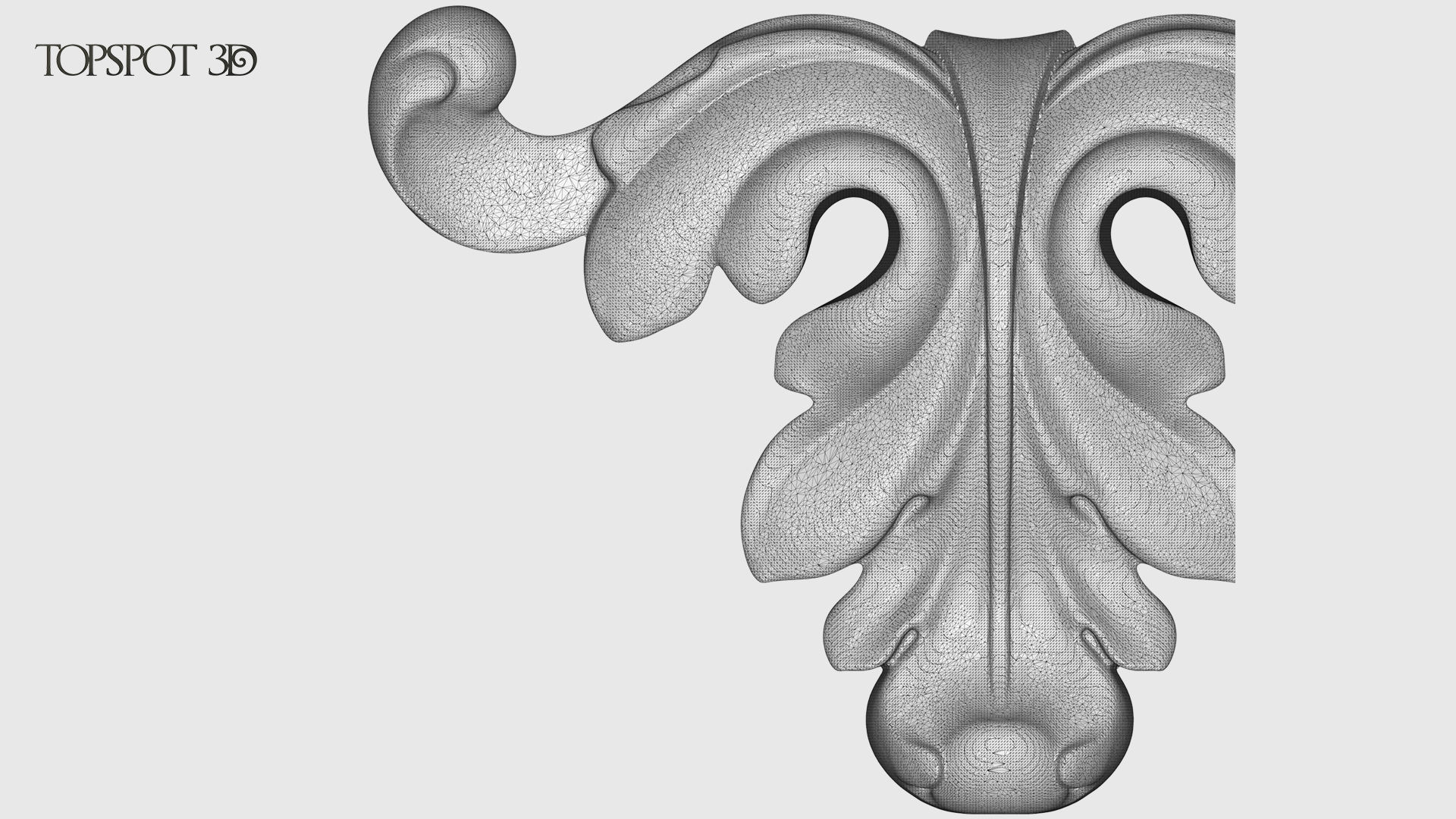 Vertical Leaves Collection 3D print model_36