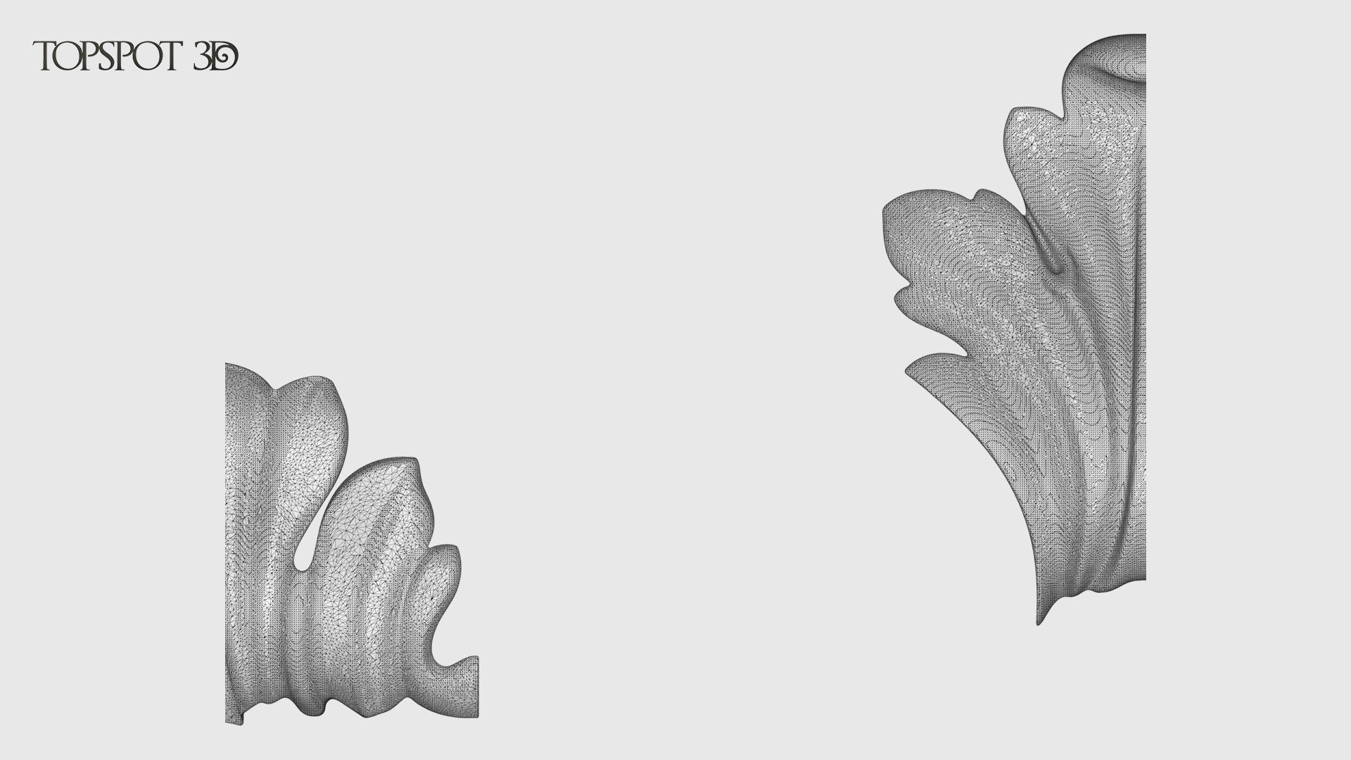 Vertical Leaves Collection 3D print model_30