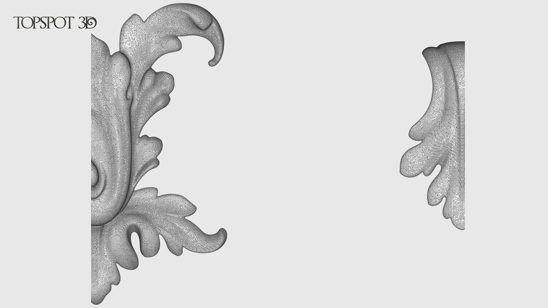 Vertical Leaves Collection 3D print model_35