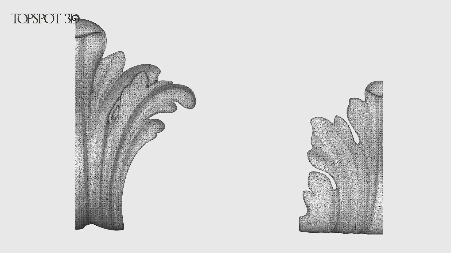 Vertical Leaves Collection 3D print model_28