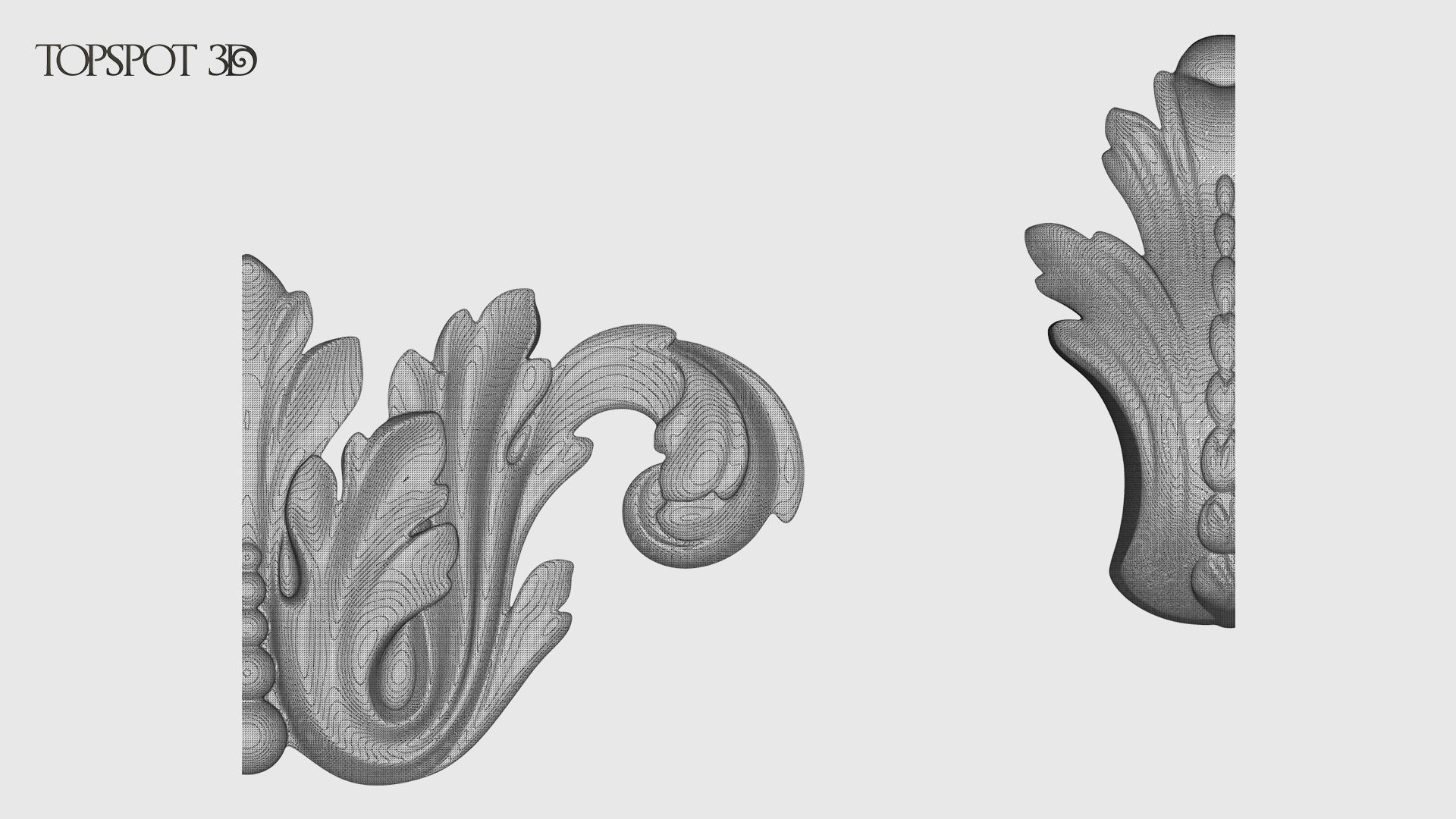 Vertical Leaves Collection 3D print model_31