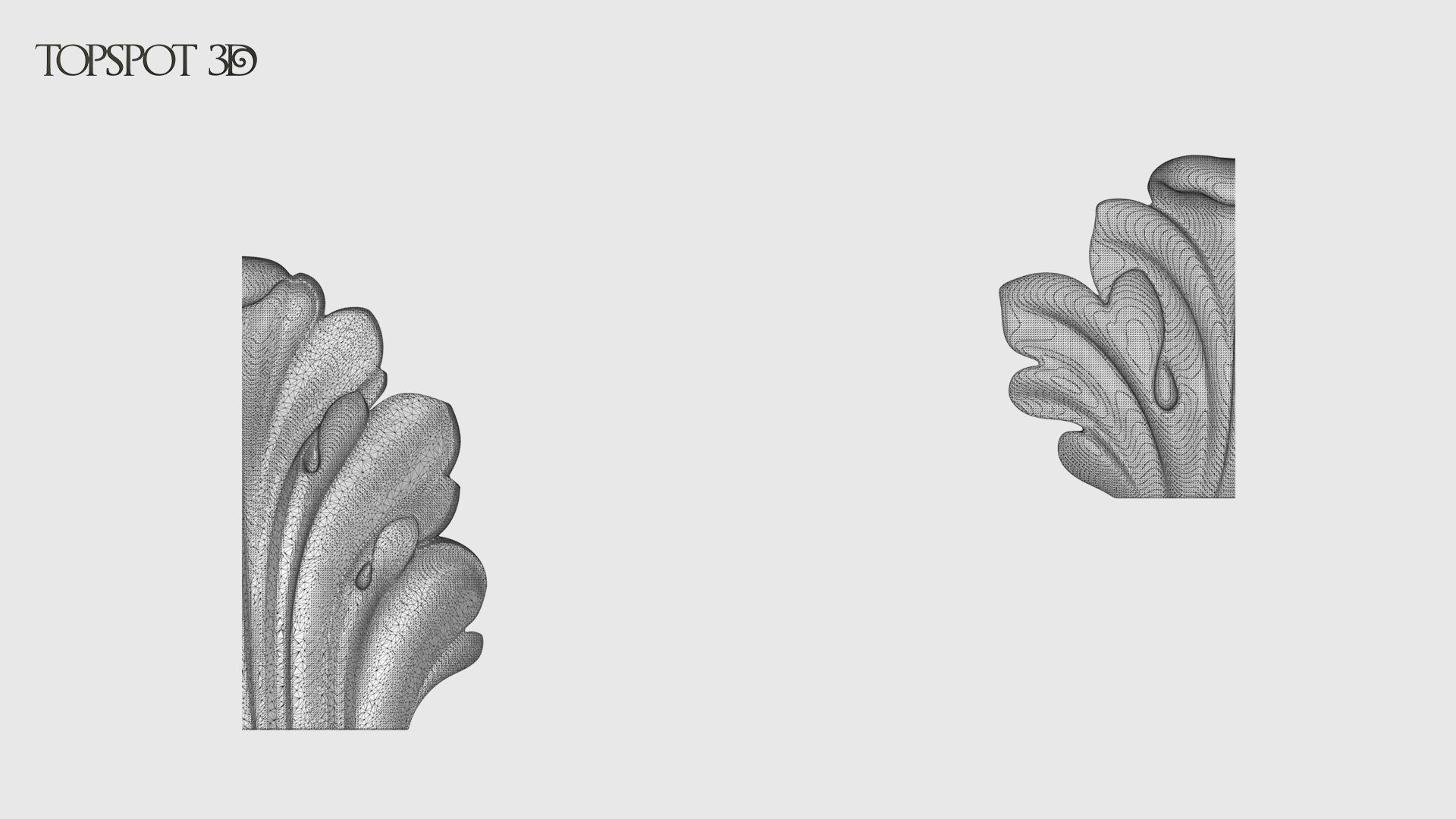 Vertical Leaves Collection 3D print model_29