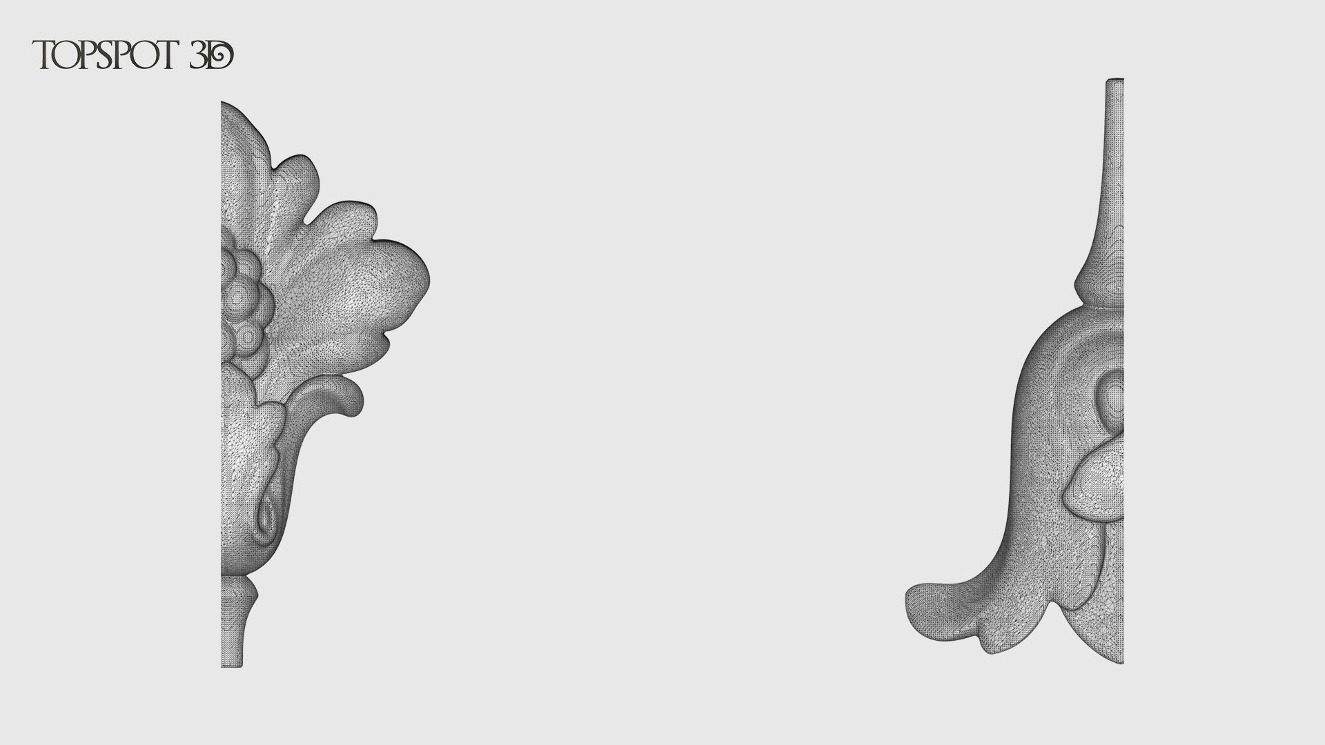 Vertical Leaves Collection 3D print model_33