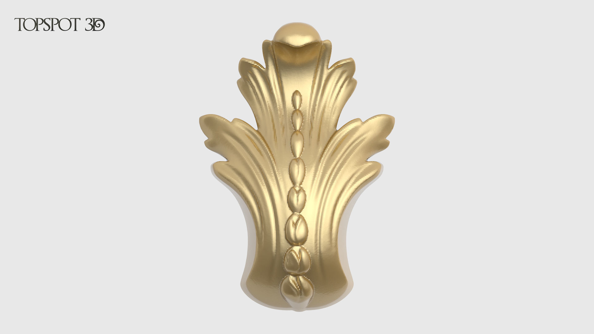 Vertical Leaves Collection 3D print model_12