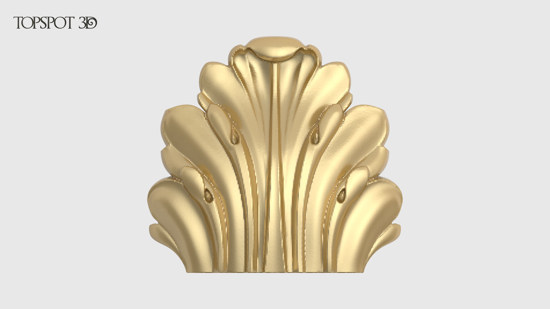 Vertical Leaves Collection 3D print model_6