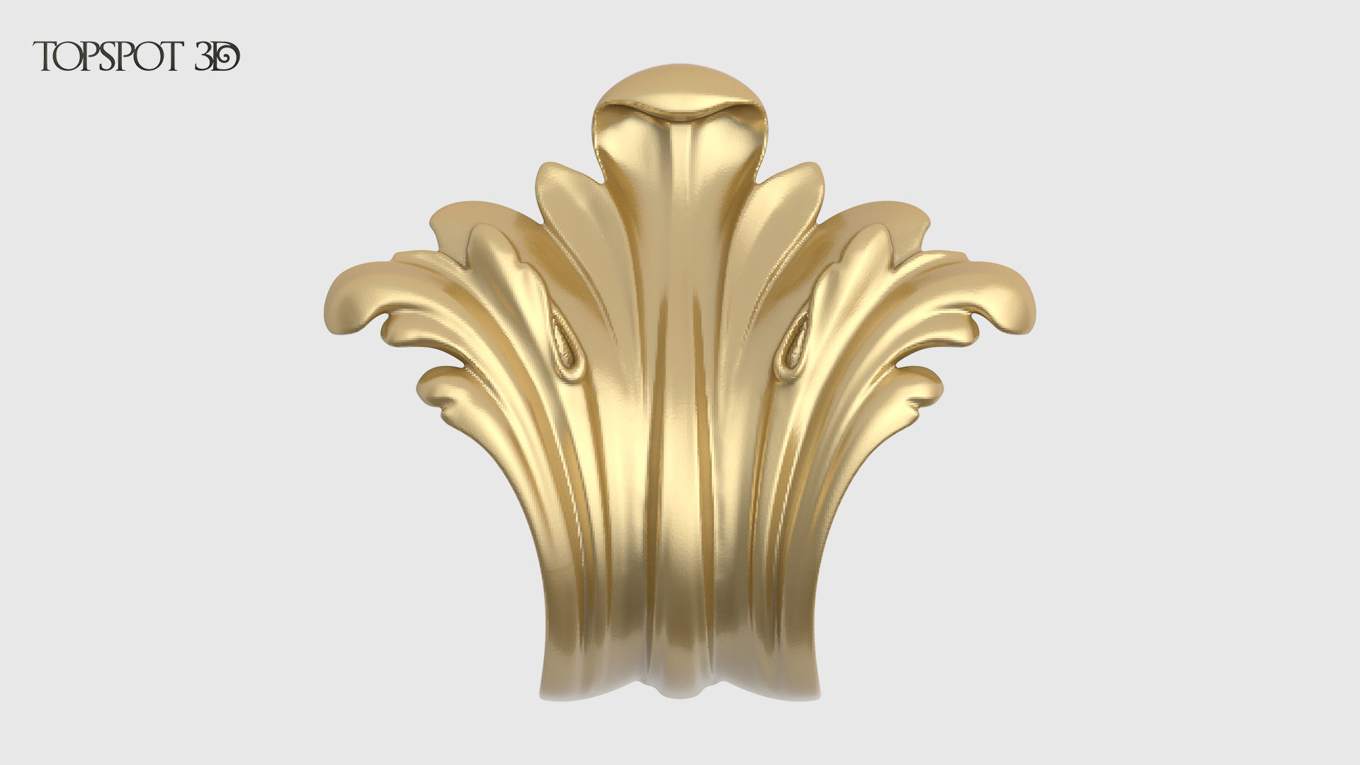 Vertical Leaves Collection 3D print model_5