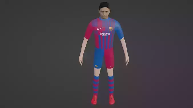 Soccer Player - Barcelona